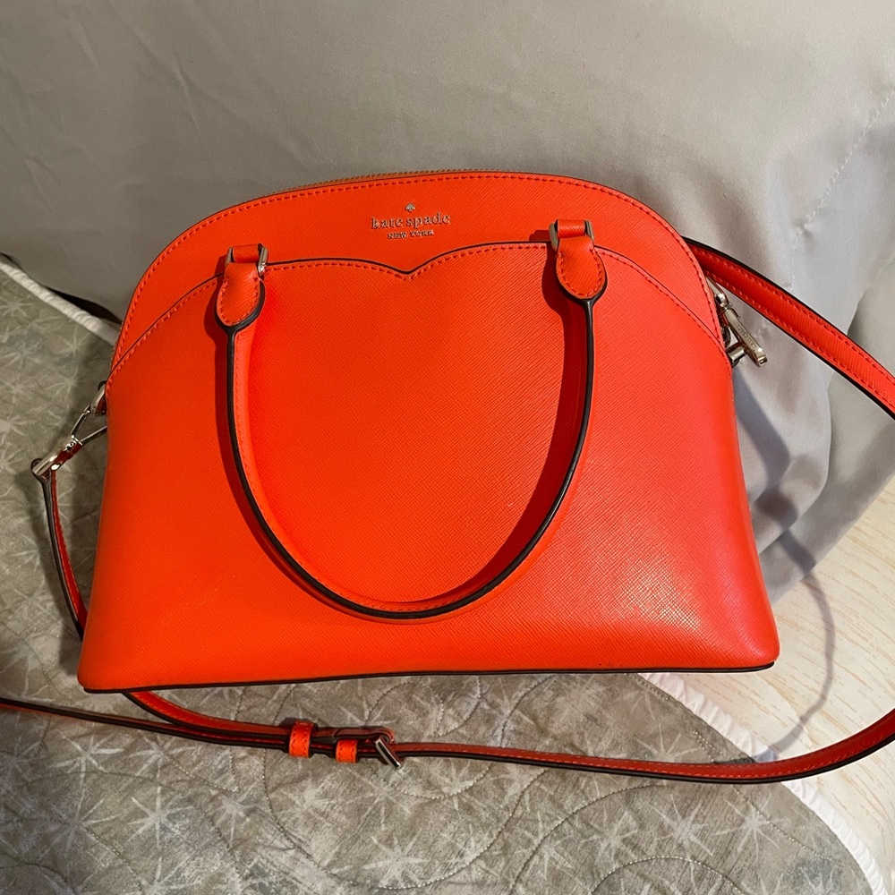 Kate Spade Vibrant Orange Crossbody Bag